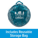 Camco Outdoors Campsite Pop-Up Utility Container, 18-In X 24-In