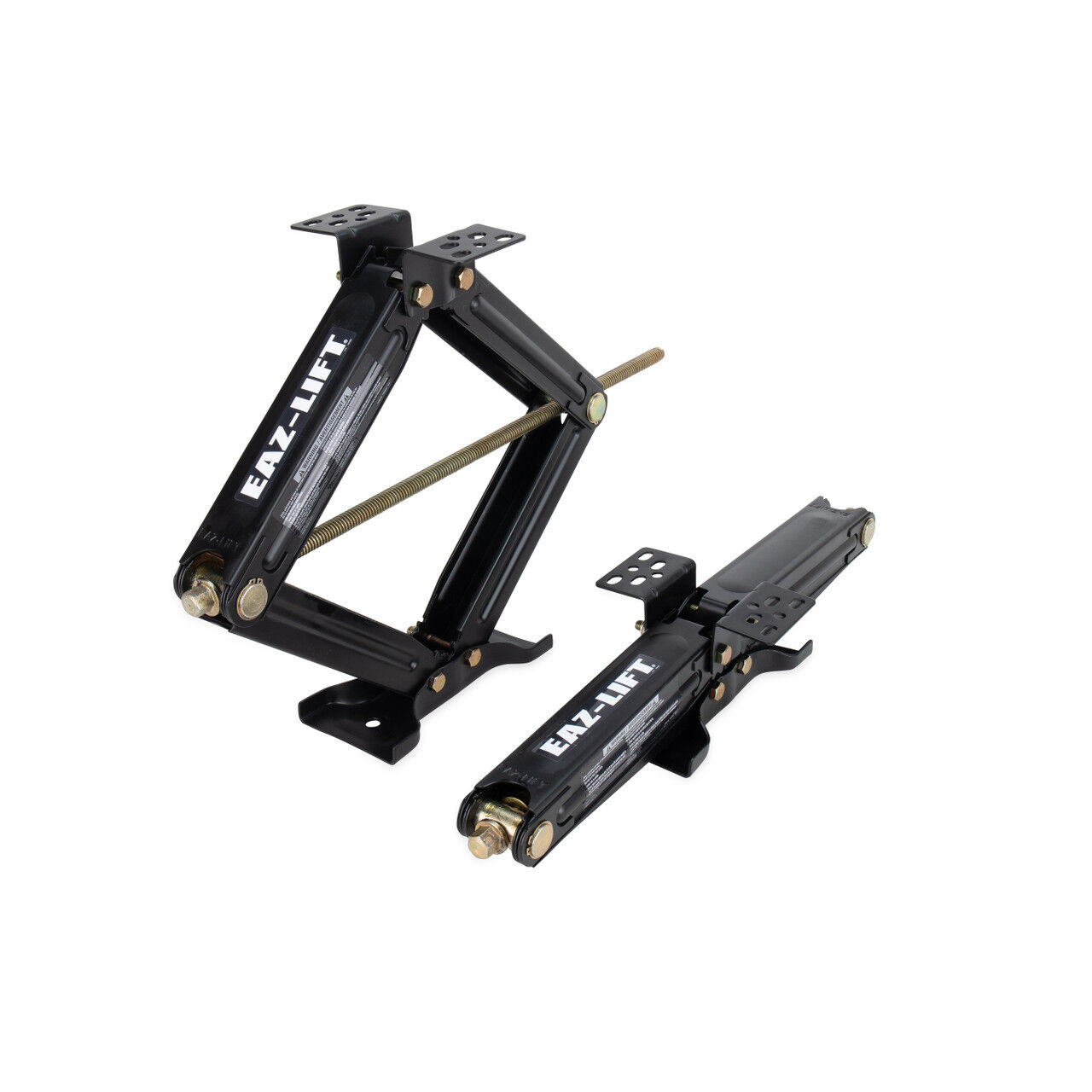 Camco Eaz-Lift 7500-Lb Trailer Scissor Jack Set, 24-In