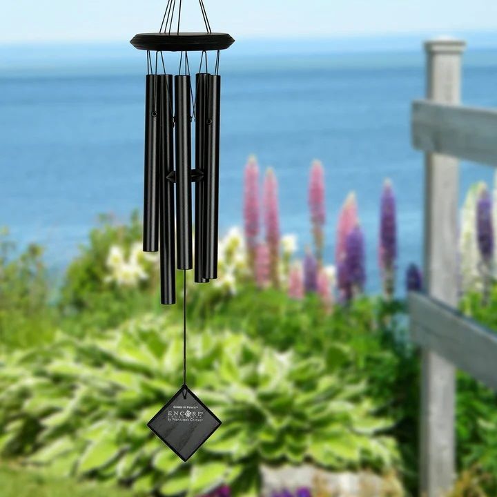 Woodstock Chimes Black Encore Chimes of Polaris