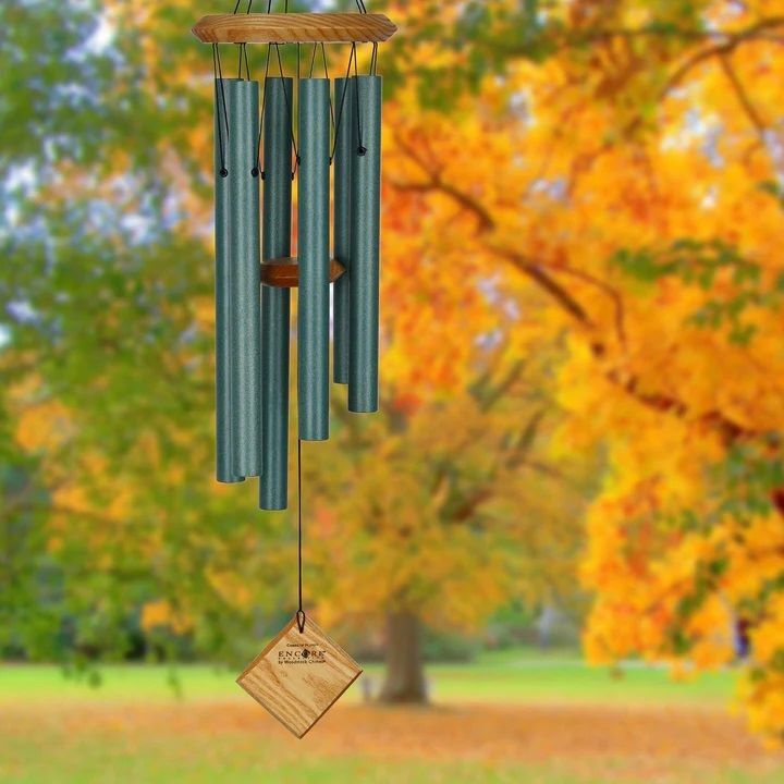 Woodstock Chimes Verdigris Encore Chimes of Pluto