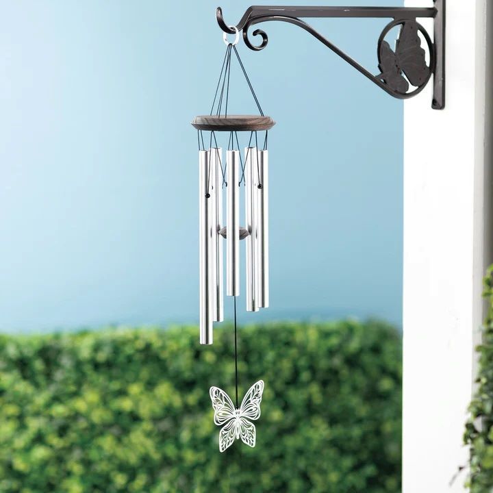 Woodstock Chimes Mirror Woodstock Habitats Chime, Butterfly