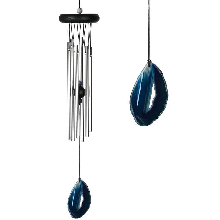 Woodstock Chimes Blue Agate Chime