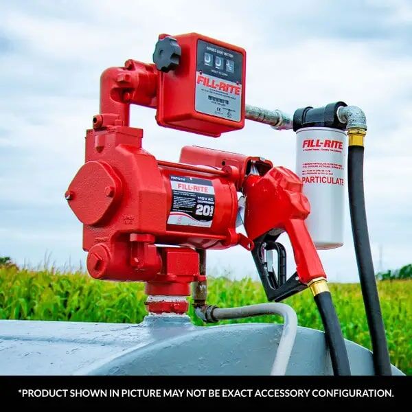 Fill-Rite 3-Digit Mechanical Fuel Transfer Meter, 5-20 GPM