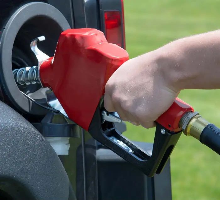 Fill-Rite Red Automatic Gasoline Spout Nozzle, 3/4-In
