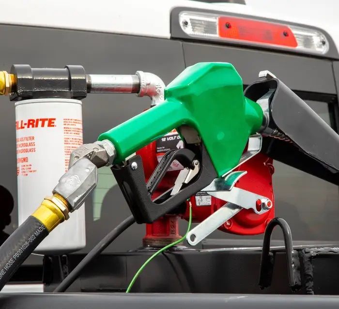 Fill-Rite Green Automatic Diesel Spout Nozzle, 3/4-In