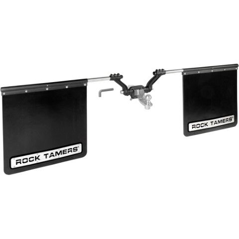 Rock Tamers Mudflap System Trailer Hitch Attachment For 2-In Hub