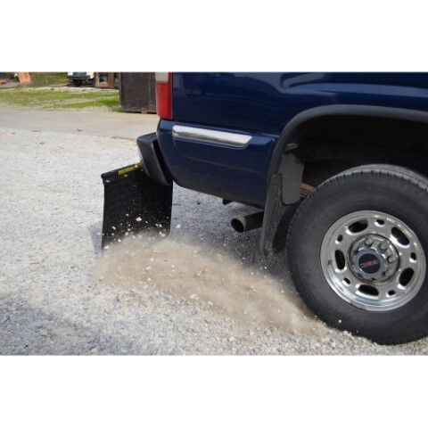 Rock Tamers Black Mudflap System, 2.5-In