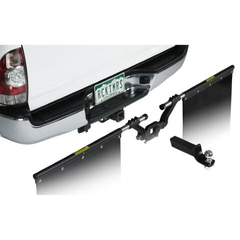 Rock Tamers Black Mudflap System, 2.5-In