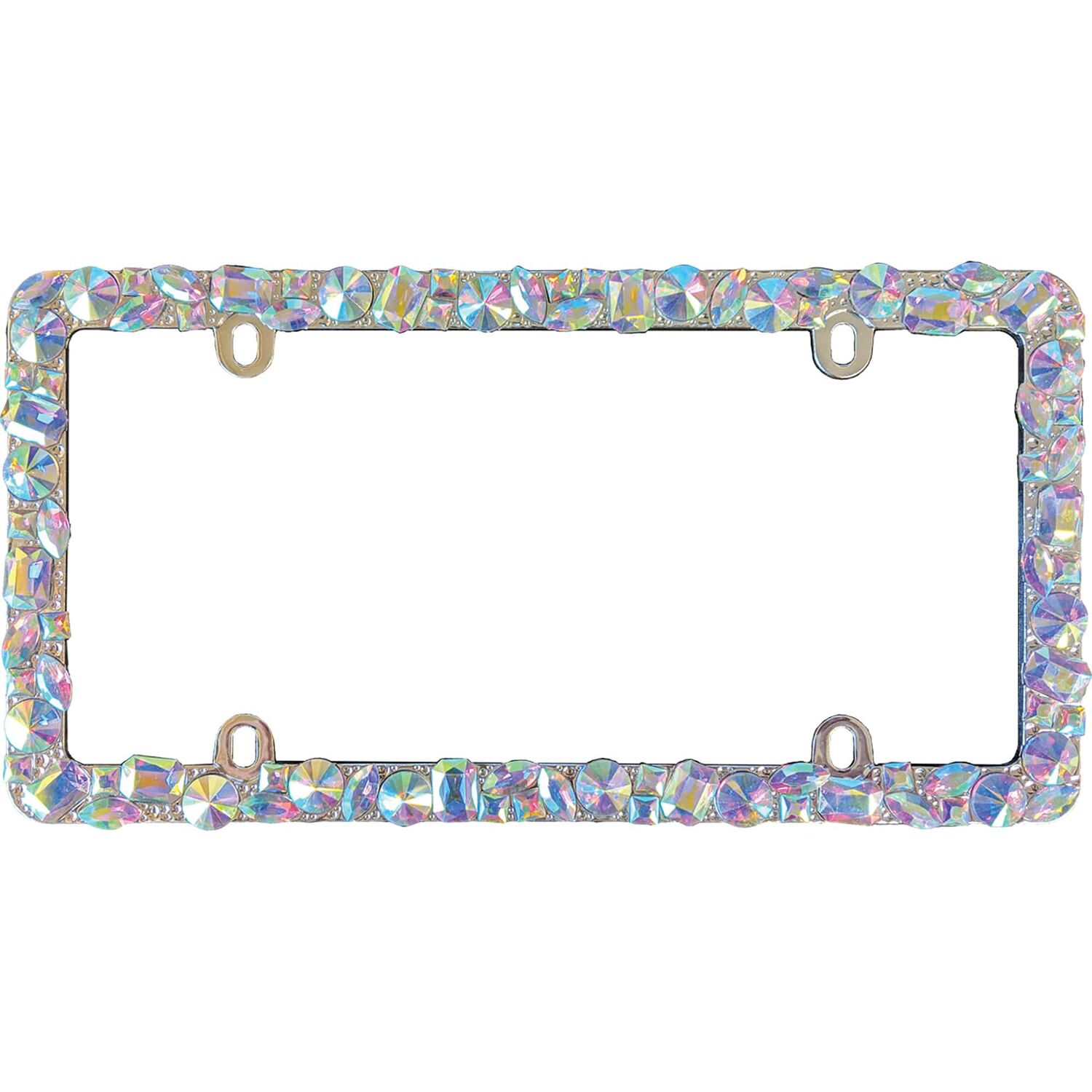 Cruiser Accessories Dazzle License Plate Chrome Frame