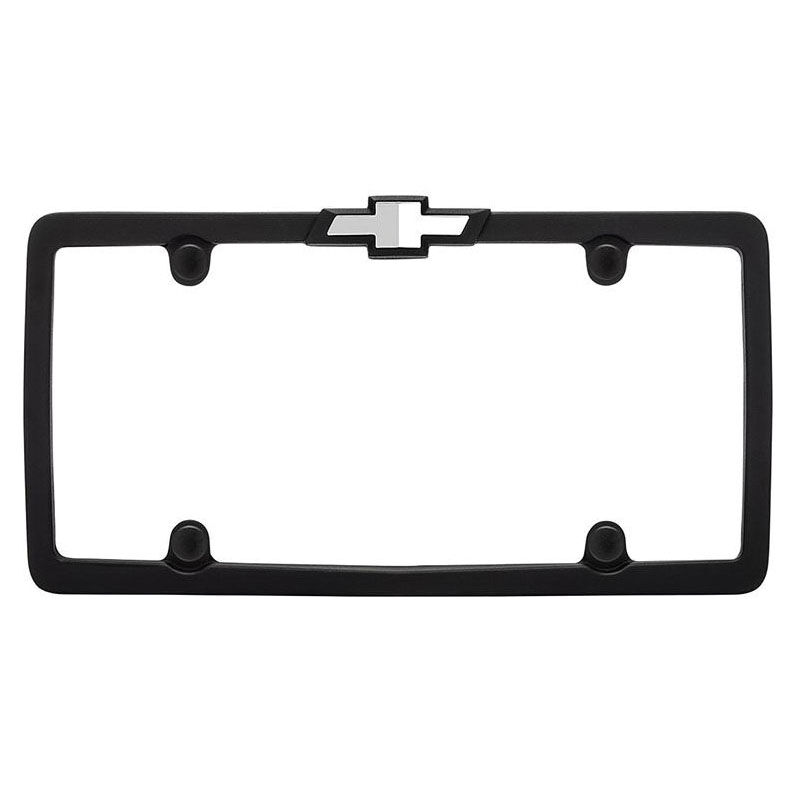 Cruiser Accessories Black Chevrolet License Plate Frame
