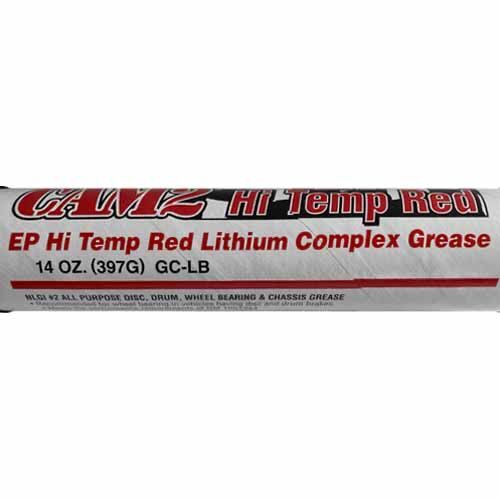 CAM2 Hi-Temp Red Lithium Complex Grease, 14-Oz