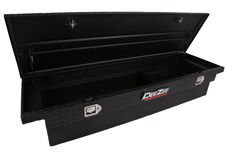 Dee Zee Red Label Black Crossover Tool Box, 69 3/4-In