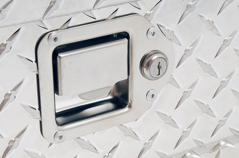 DeeZee Red Label Side Mount Tool Box, 48-In x 12.75-In x 11-In