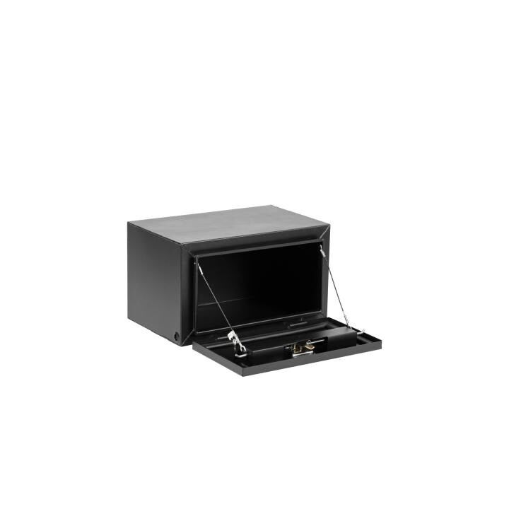 Crescent Black Steel Underbed Box, 24-In x 18-In x 18-In