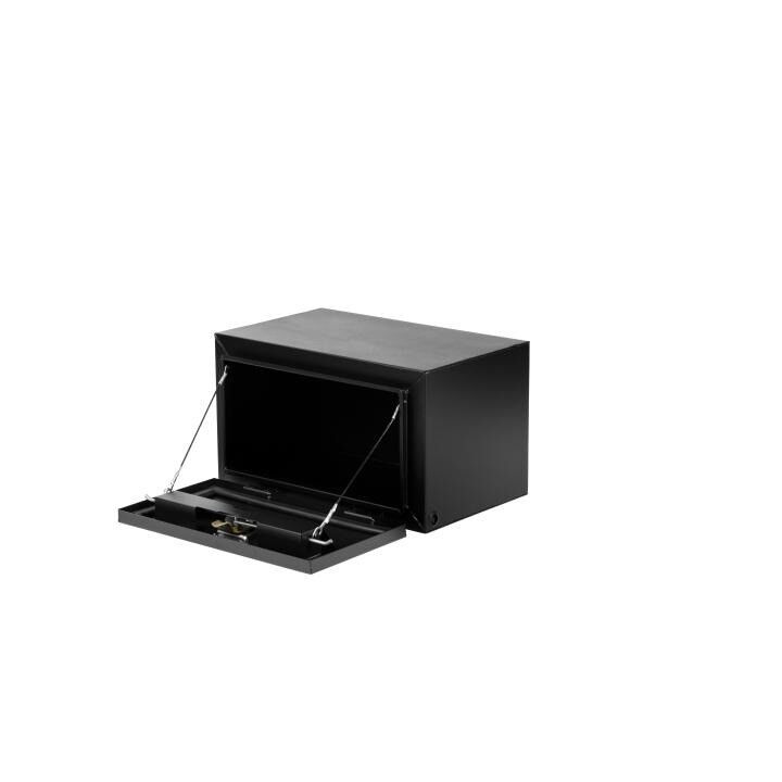Crescent Black Steel Underbed Box, 24-In x 18-In x 18-In