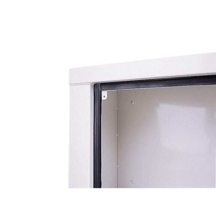 Crescent White Steel Portable Truck Chest with Mounting Base Plates, 32-In