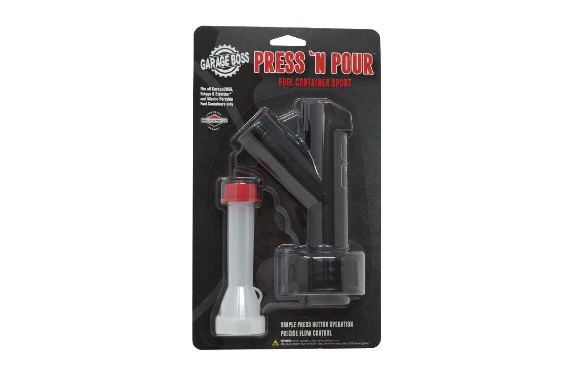Garage Boss Press 'N Pour Fuel Container Spout