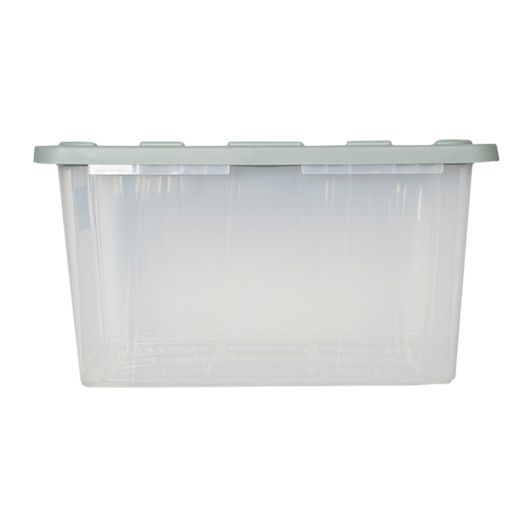 Edge Plastics Clear Tough Tote, 27-Gal