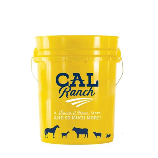 CAL Ranch Yellow 5 Gallon Bucket
