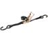 Erickson Heavy Duty Motorcycle Ratchet Straps, 1-In x 6-Ft, 3000-Lb, 2-Pk