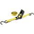 Erickson Ratchet Tie-Down with Carbon Fiber Look, 1-In x 12-Ft, 1200-Lb, 2-Pk