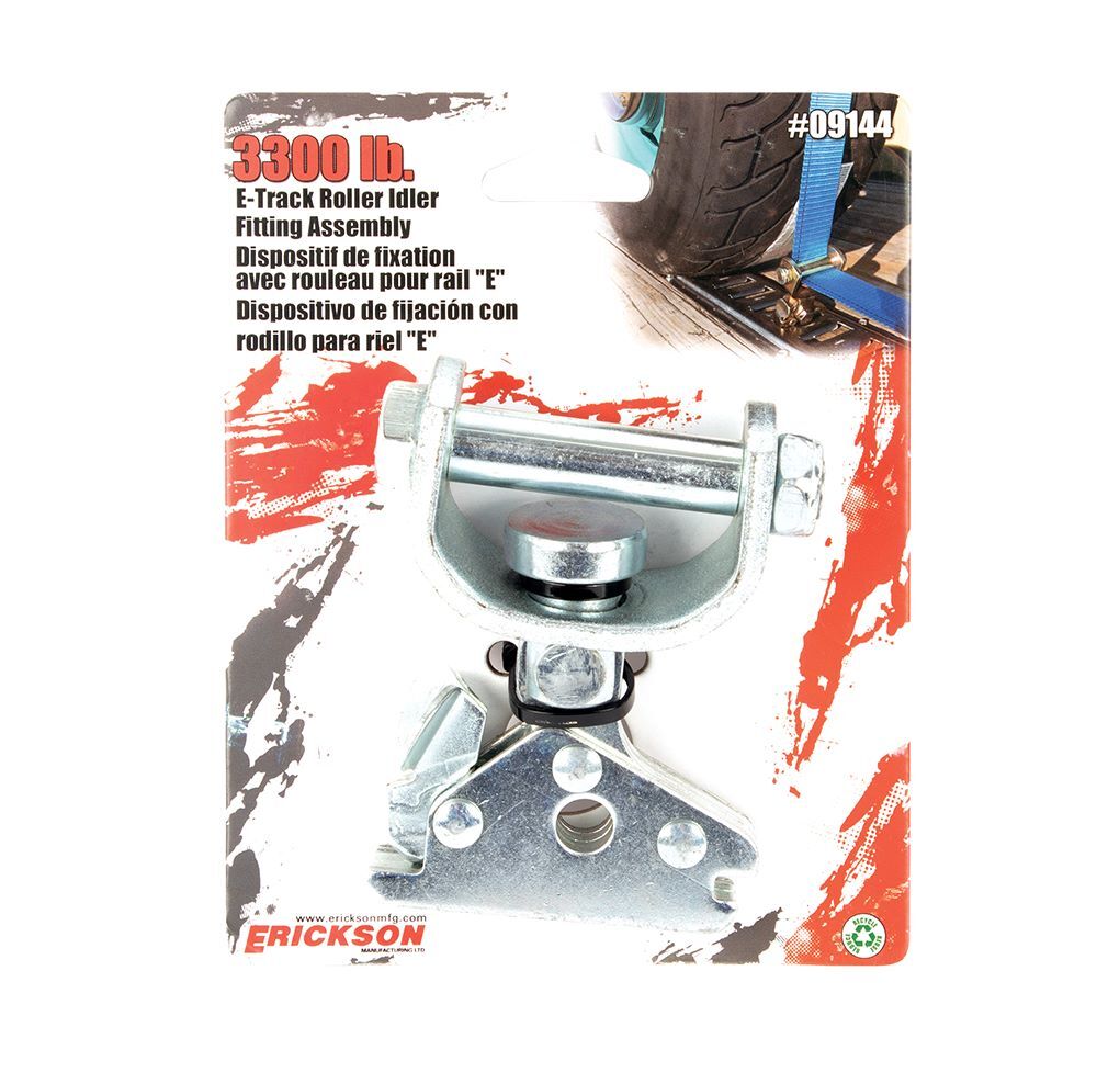 Erickson E-Track Roller Idler Fitting Assembly, 3300-Lb