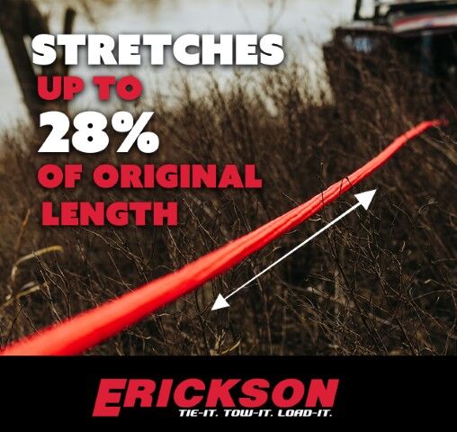 Erickson 16,700-Lb Kinetic Recovery Rope, 3/4-In X 20-Ft