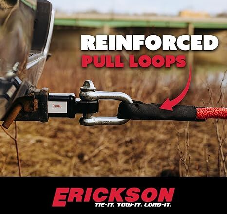 Erickson Kinetic Heavy Duty Recovery Rope, 7/8-In X 20-Ft