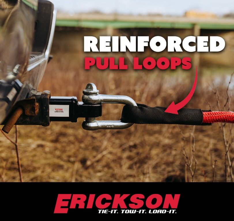 Erickson 44,200-Lb Kinetic Recovery Rope, 1.25-In X 30-Ft