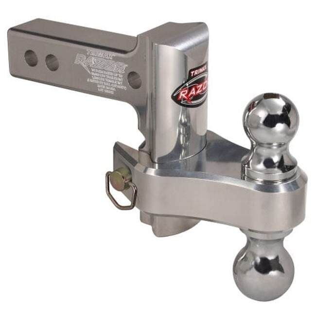 Trimax Razor Adjustable Drop Hitch - 4 in