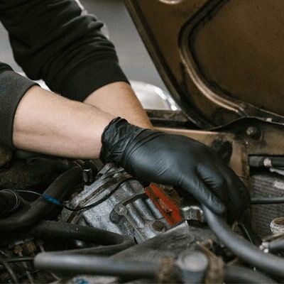 Gloveworks Black 5-Mil Nitrile Gloves, 100-Ct