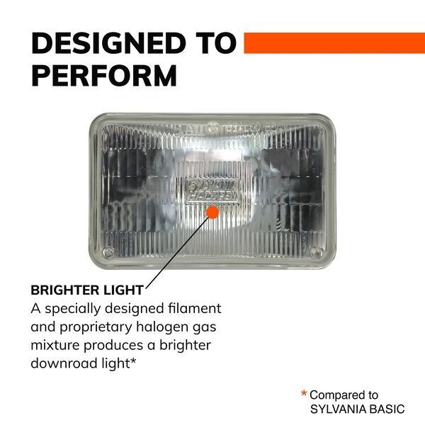 Sylvania H4651 SilverStar Sealed Beam Headlight