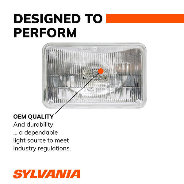 Sylvania H4666 Basic Sealed Beam Headlight