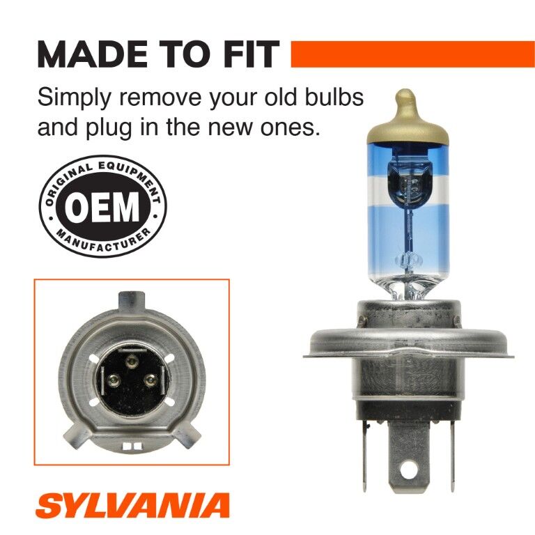 Sylvania SilverStar Ultra 9003 Halogen Headlight Bulb