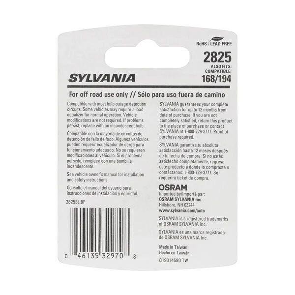 Sylvania 2825 White LED mini Bulb