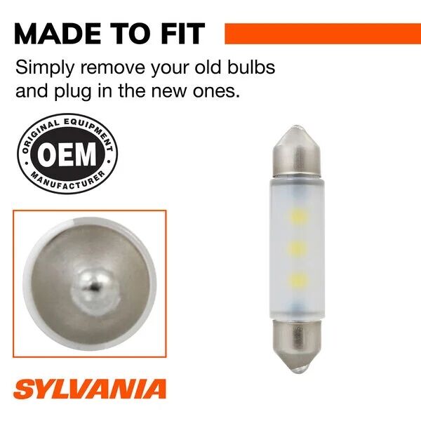 Sylvania 578 White SYL LED Mini Bulb