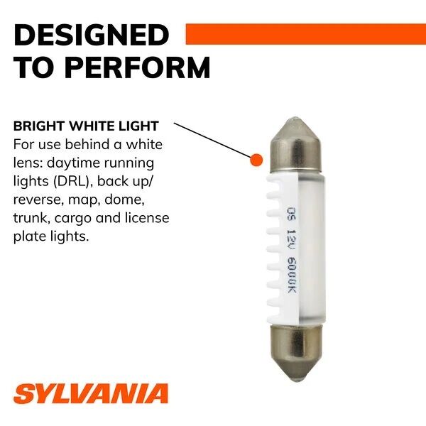 Sylvania 578 White SYL LED Mini Bulb