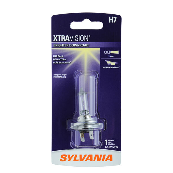 Sylvania H7 XtraVision Halogen Headlight Bulb