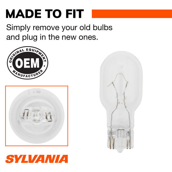 Sylvania 921 Long Life Mini Bulb, 2-Pk