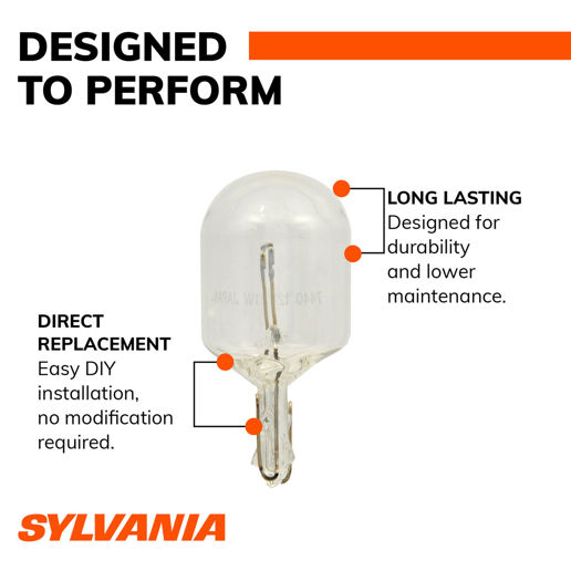 Sylvania Automotive 7440 Long Life Mini Bulb, 2-Pk