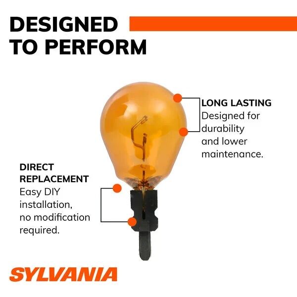 Sylvania 3157A Long Life Mini Bulb, 2-Pk
