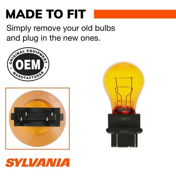 Sylvania 3157A Long Life Mini Bulb, 2-Pk