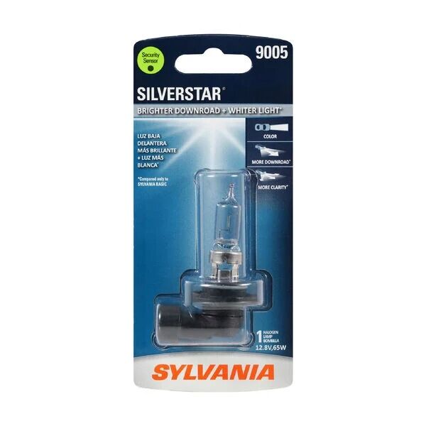 Sylvania 9005 Silverstar Halogen Headlight Bulb, 1-Pk