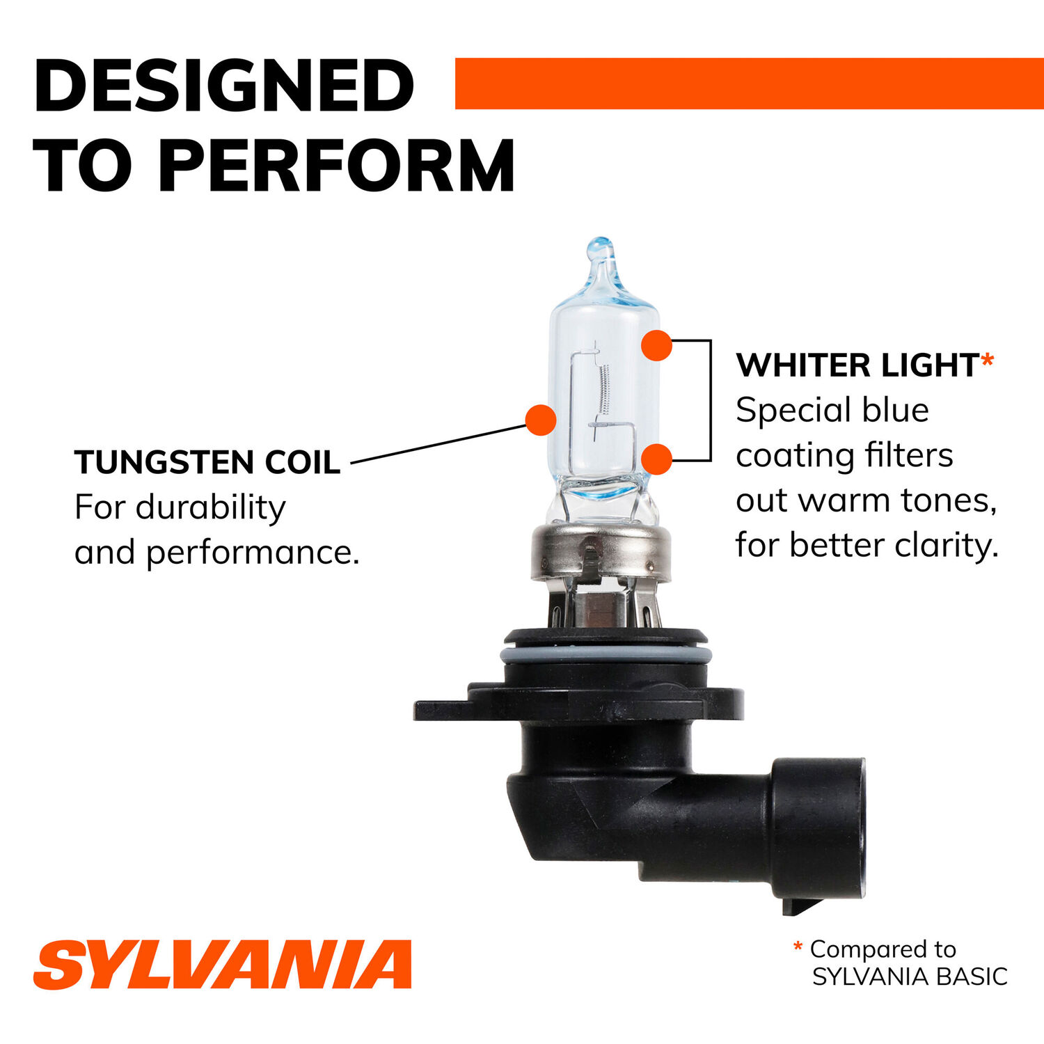 Sylvania SilverStar 9012 Halogen Headlight Bulb