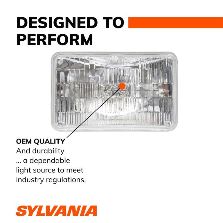 Sylvania Basic H4656 Sealed Beam Headlight