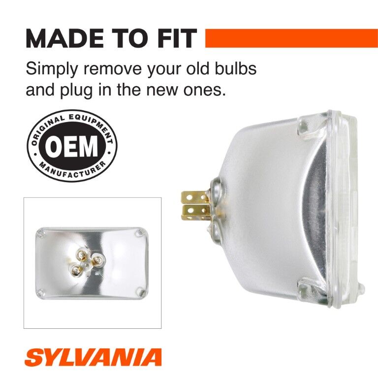Sylvania Basic H4656 Sealed Beam Headlight