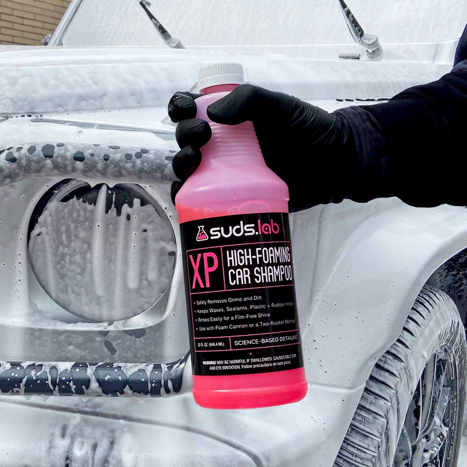 Suds.Lab XP High-Foaming Car Shampoo, 64-Oz