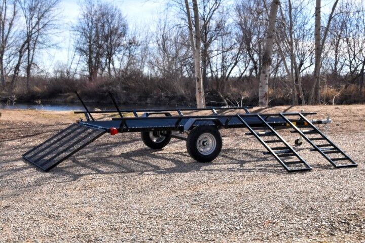 RHM Trailers Wingman WT612, 5.5-Ft x 12-Ft