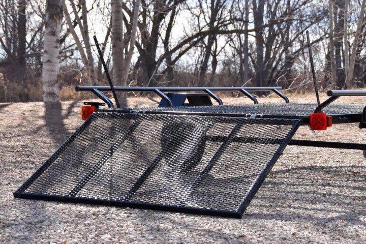 RHM Trailers Wingman WT612, 5.5-Ft x 12-Ft