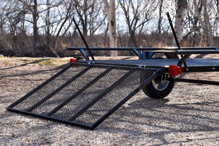 RHM Trailers Wingman WT612, 5.5-Ft x 12-Ft